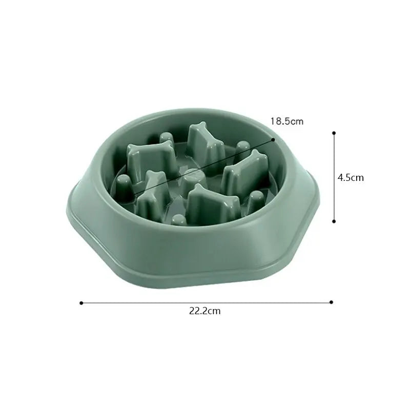 Slow Feeder Dog Bowl – Stops Bloating & Fast Eating