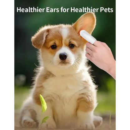 50 PCS Pet Cleaning Products  Ear Cleaning Wipes