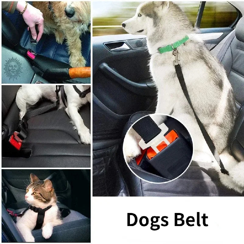 Dog and Cat Car Seat Belt Safety Protector