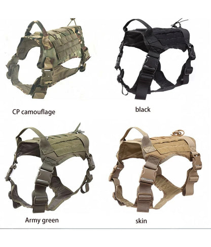 Colete Tático para Cão Treino Militar