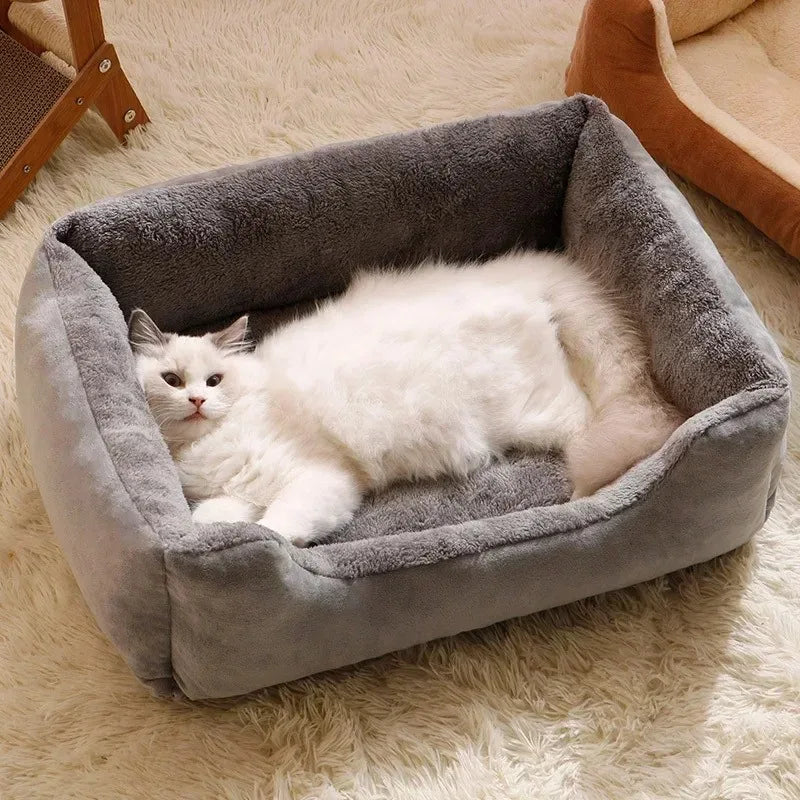 Bed for Cats Pet Products Cushions Kitten Winter Accessories