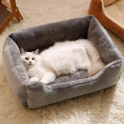 Bed for Cats Pet Products Cushions Kitten Winter Accessories