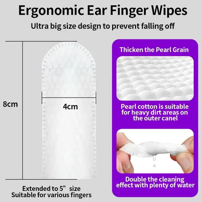 50 PCS Pet Cleaning Products  Ear Cleaning Wipes