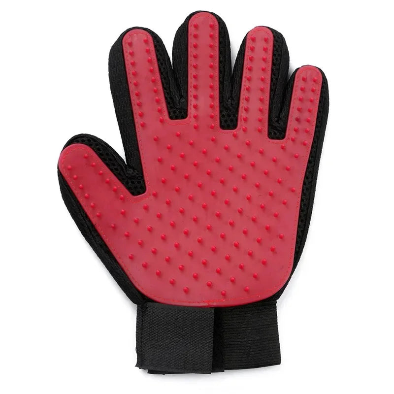 Silicone Pet Grooming Gloves Cat Hair Brush and Comb Gloves for Bathing Dogs Cleaning Hair Removal for Dog Animal Use Supplies