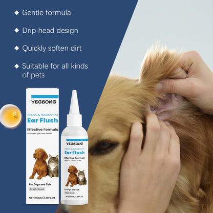 Cat Dog Ear Cleanser Relieve Discomfort Remove