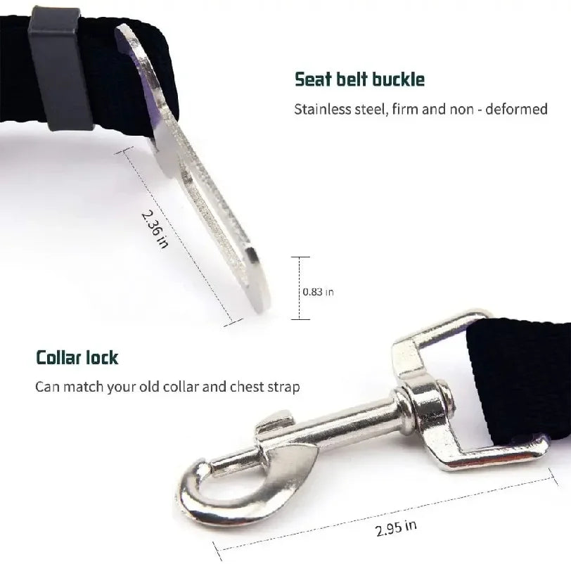 Dog and Cat Car Seat Belt Safety Protector