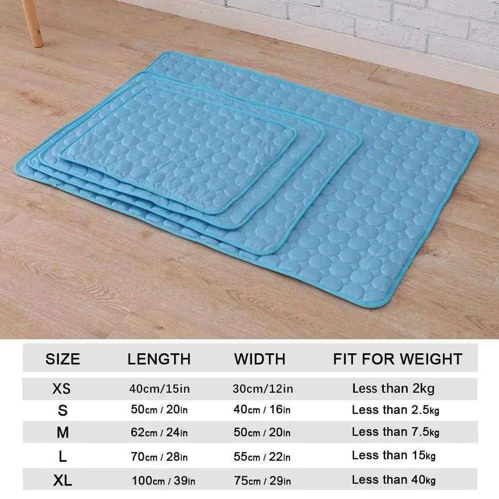 Cooling Dog and Cat Mat Summer Pad