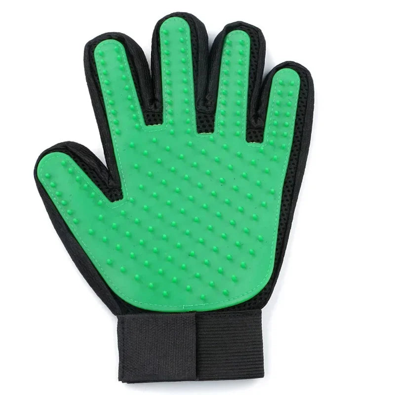 Silicone Pet Grooming Gloves Cat Hair Brush and Comb Gloves for Bathing Dogs Cleaning Hair Removal for Dog Animal Use Supplies