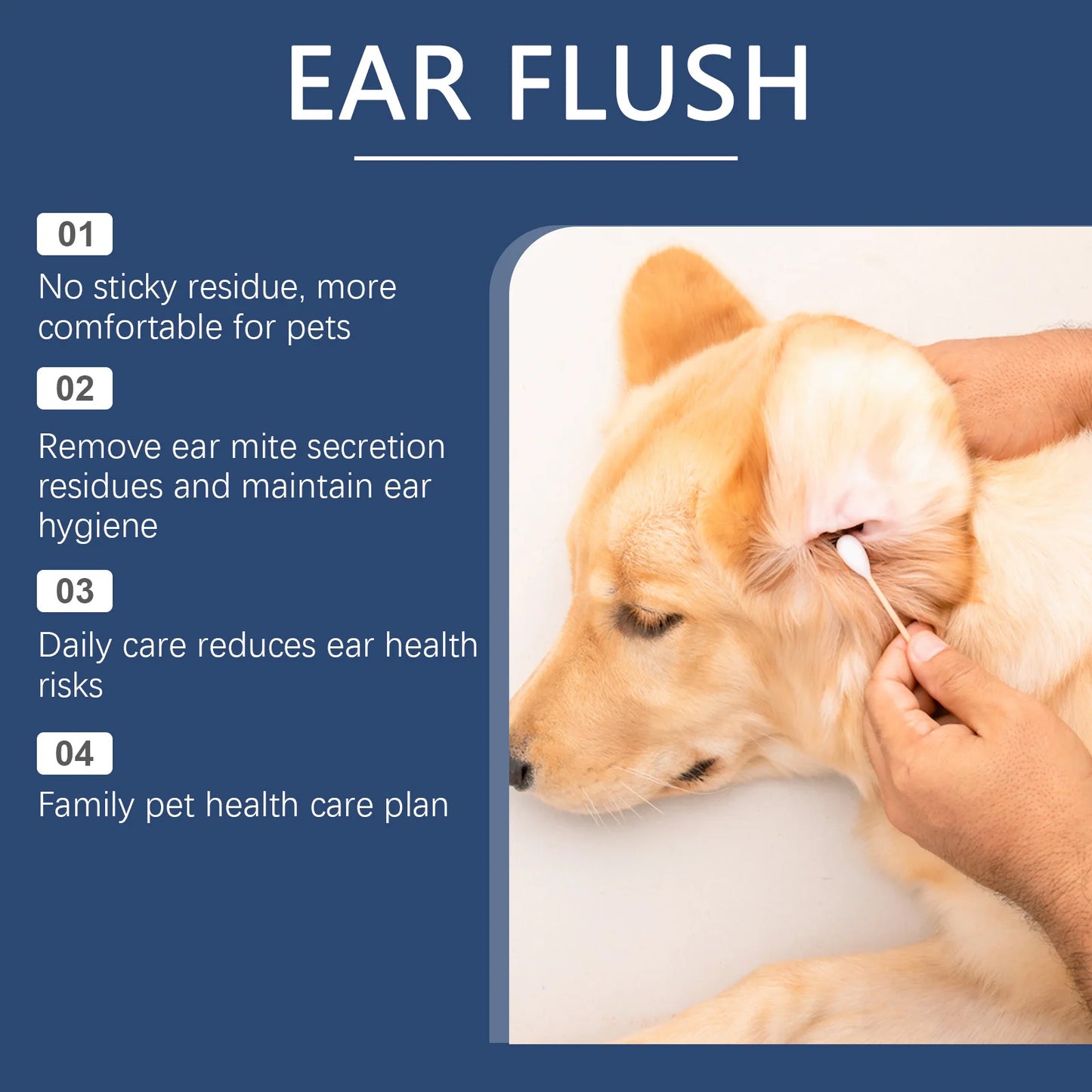 Cat Dog Ear Cleanser Relieve Discomfort Remove