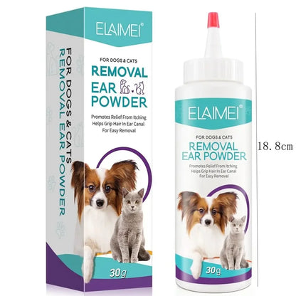 Pet Ear Powder for Dogs and Cats