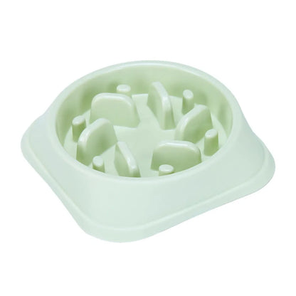 Pet Slow Food Bowl Small Dog Choke-proof Bowl Non-slip Slow Food Feeder Dog Rice Bowl Pet Supplies Available for Cats and Dogs