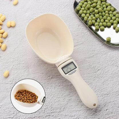Electronic Spoon With a Food Meter for Pets