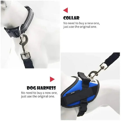 Dog and Cat Car Seat Belt Safety Protector