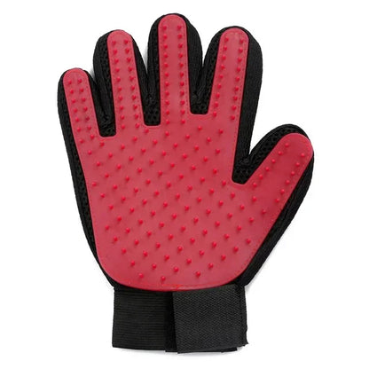 Silicone Pet Grooming Gloves Cat Hair Brush and Comb Gloves for Bathing Dogs Cleaning Hair Removal for Dog Animal Use Supplies