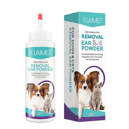 Pet Ear Powder for Dogs and Cats